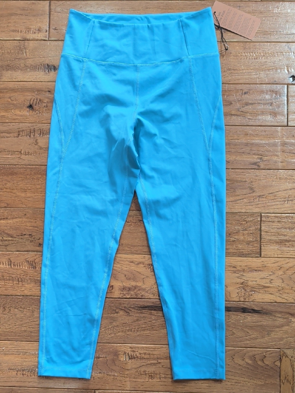 girlfriend Collective Bright Turquoise High-Waist Active Leggings